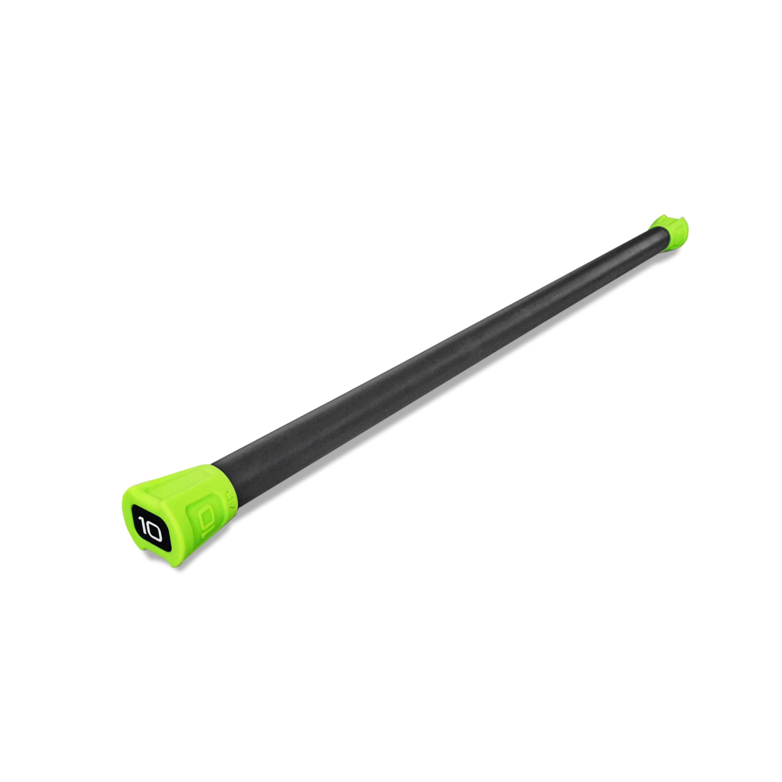 CAP Barbell Weighted Workout Bar (Green, 10-Lbs.)