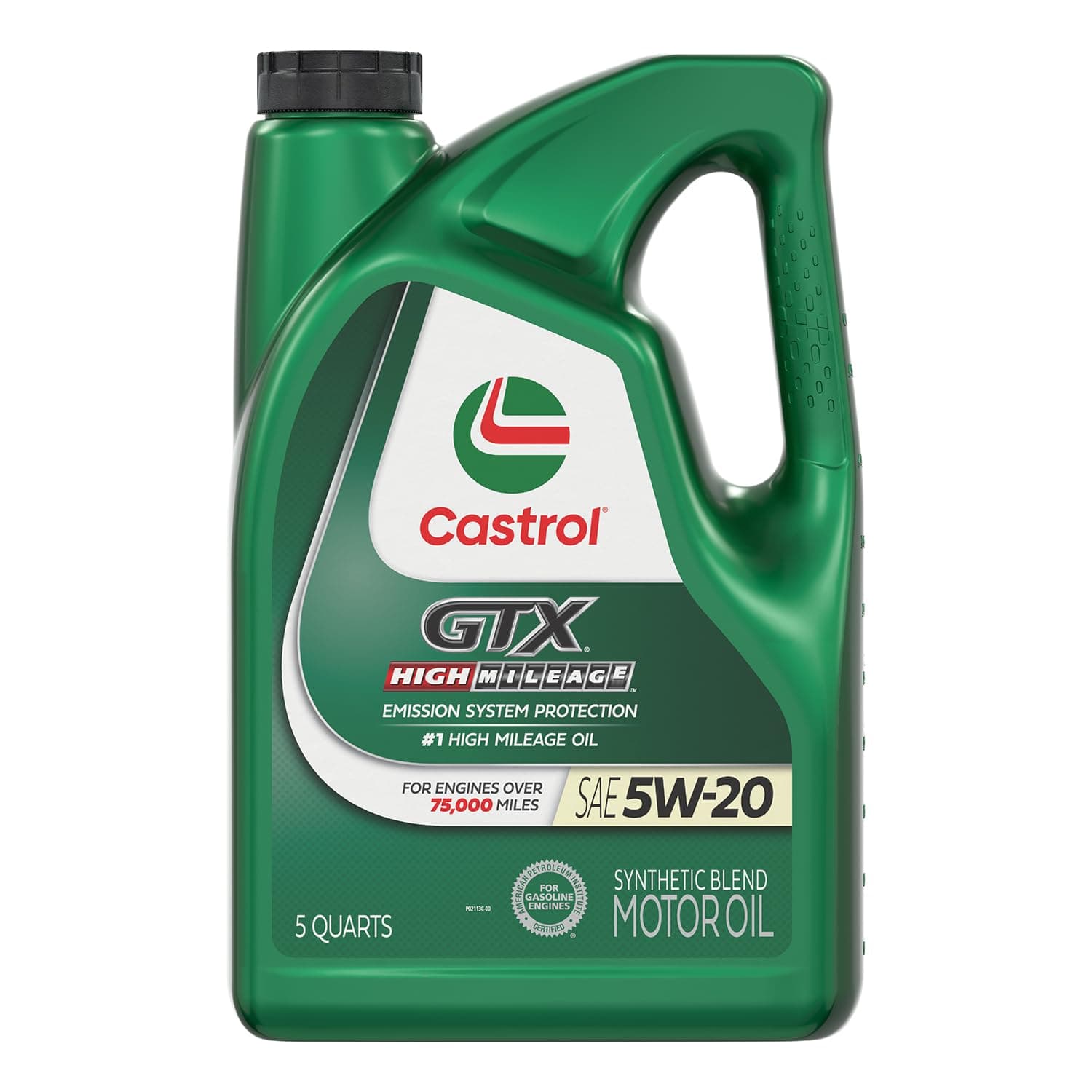 5-Qt Castrol GTX High Mileage 5W-20 Synthetic Blend Motor Oil