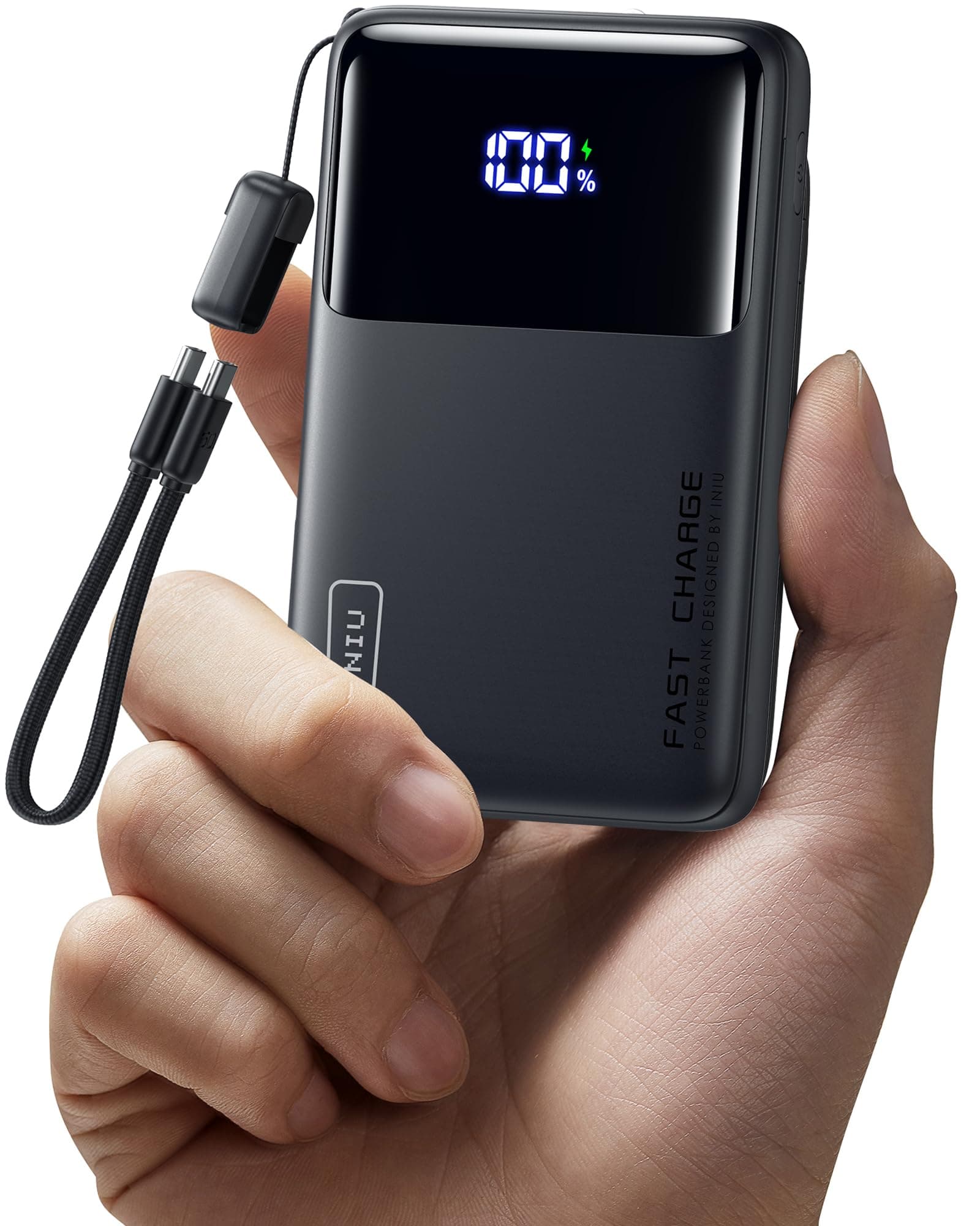 INIU Slimmest 10000mAh 45W PD Portable USB-C Charger
