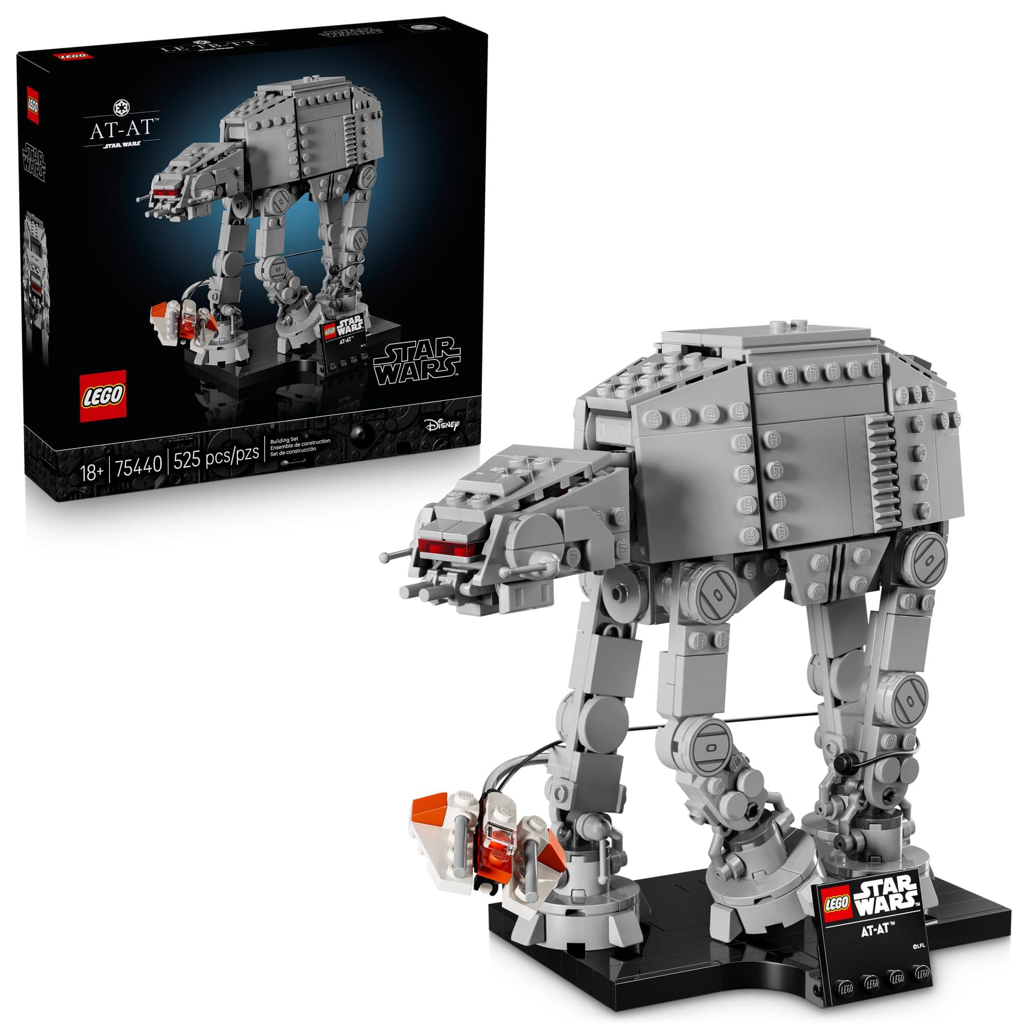 525-Pc LEGO Star Wars AT-AT Walker Building Set