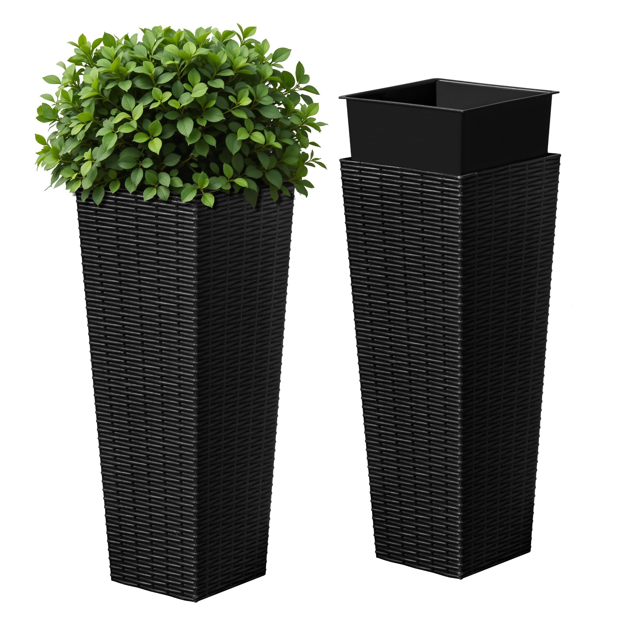2pk Tall Planters $47