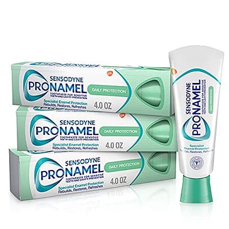 3-Pk 4-Oz Sensodyne Pronamel Daily Protection Enamel Toothpaste