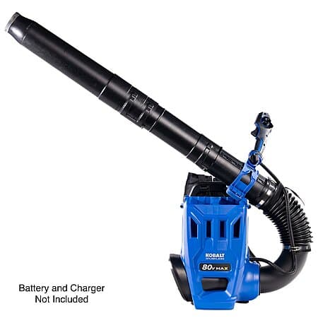 Kobalt 80V 850-CFM 210-MPH Brushless Cordless Backpack Blower (Tool Only)