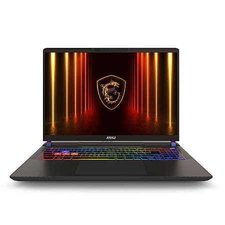 MSI Vector 16 inch QHD+ 240Hz Gaming Laptop AMD Ryzen 9 8940HX NVIDIA GeForce RTX 5070Ti - 16GB RAM 1TB SSD Gray (2025) $1299