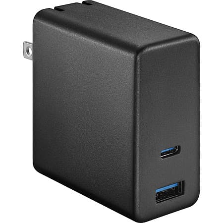 Best Buy Essentials 100W 2-Port Wall Charger (1x USB-C + 1x USB-A)