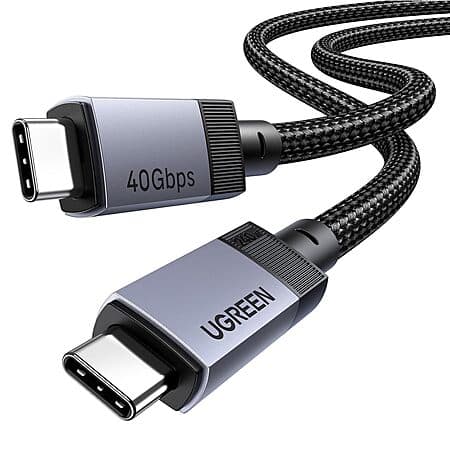 3.3' UGREEN 240W 40Gbps USB C to USB C Cable